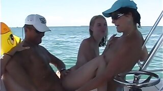 Taboo Family fucked on a Small craft RIDE