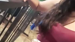 ¡Después de flu fiesta jovencita pillada en flu calle! El no pudo aguantar ni 5 minutos cuando ella abrió las piernas en flu calle.